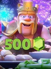 500 Gems - Clash Of Clans