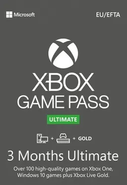 Xbox Game Pass Ultimate - Đăng ký 3 tháng (Xbox One / Windows 10) Xbox Live Key TOÀN CẦU