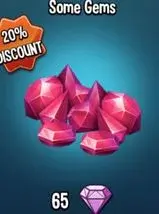 65 SOME GEMS MONSTER LEGENDS