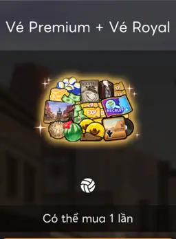 Vé Premium + Royal 27$ The Spike Cross Login