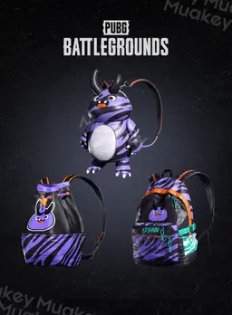 PUBG PC: 17SHOU'S BEAST Balo 800 Gcoin Ingame