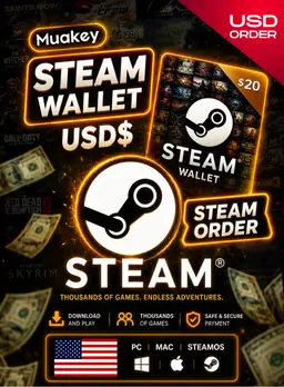 50 USD Steam Wallet Card Chậm Đợi 7h - 72h