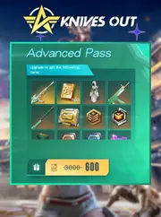Advanced Pass X2 Nạp Lần Đầu Knives Out Mobile