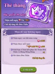 Thẻ Tháng - Nấm Lùn Tiến Lên