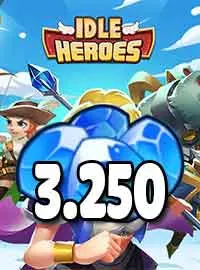 3.250 Đá Quý - Idle Heroes bảo hành