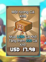 1.480 Cá Khô Nạp Soul Knight Prequel - Android Bảo Hành