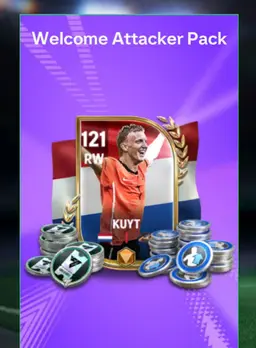 Gói Chào Mừng Tiền Đạo EA Sports FC Mobile