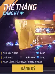 Thẻ Tháng Garena Free Fire Bảo Hành -Thẻ Garena
