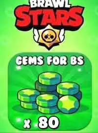 80 Ngọc  - Brawl Stars bảo hành