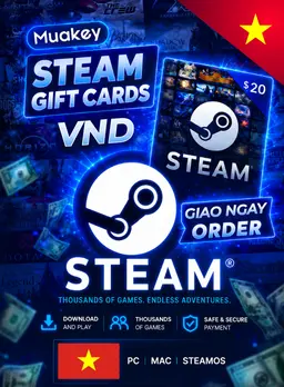 800.000 VNĐ Steam Wallet Gift Card Có Sẵn