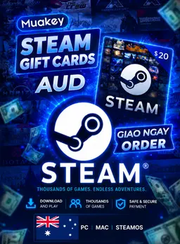 35 AUD Steam Wallet Card (Chậm 7h - 72h )