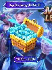 5035 Tặng 1007 Kim Cương Chỉ Cần ID Mobile Legend: Bang Bang Quốc Tế