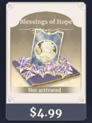 Blessings of Hope Sword of Convallaria
