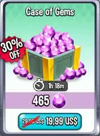 465 Gems - Dragon City Bảo Hành