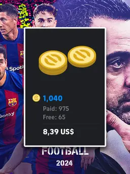 1.040 Coin eFootball Android Bảo Hành