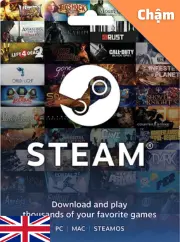 50 GBP Steam Wallet Gift Card Châm Đợi 7h - 72h