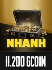 11.200 Gcoin Nạp Nhanh Đợi 15p - 24h PUBG PC