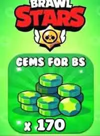 170 Ngọc - Brawl Stars bảo hành