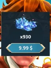 LotR Heroes of Middle-earth: 930 Gems