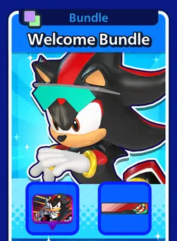 Welcome Bundle 1$ Sonic Rumble Party Login