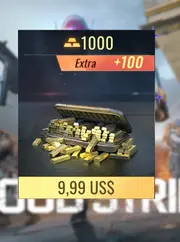 1.000 Tặng 100 Gold Nạp Blood Strike Chỉ Cần ID