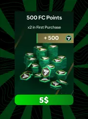 500 Tặng Thêm 500 FC Points Lần Đầu Nạp FC Points FC Mobile