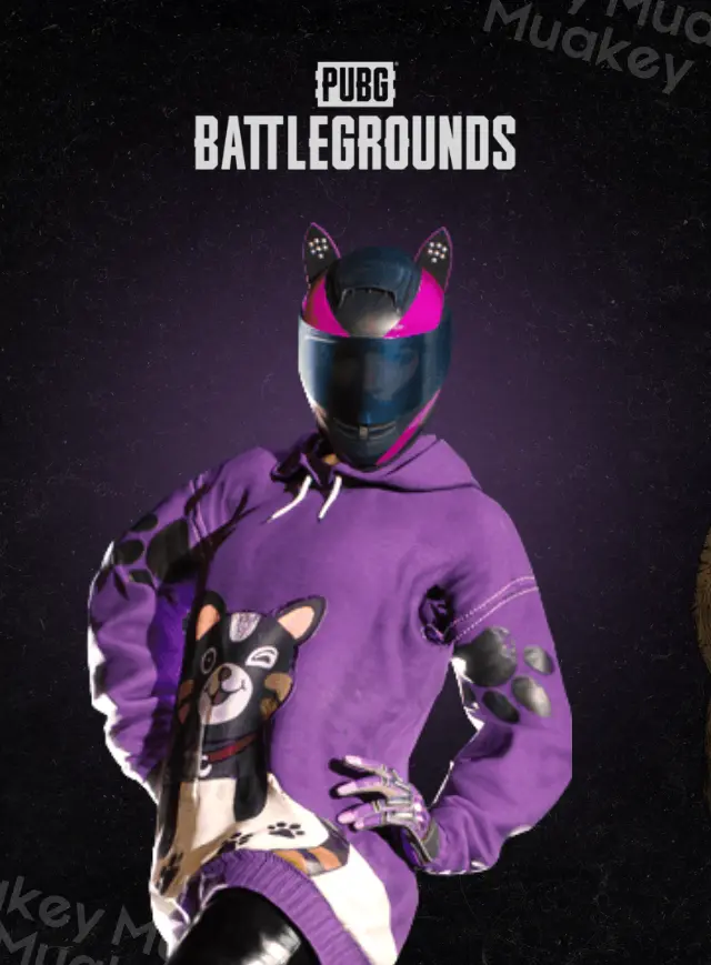 PUBG PC: PURRPLE PERIWINKLE COSTUME SET CDKey