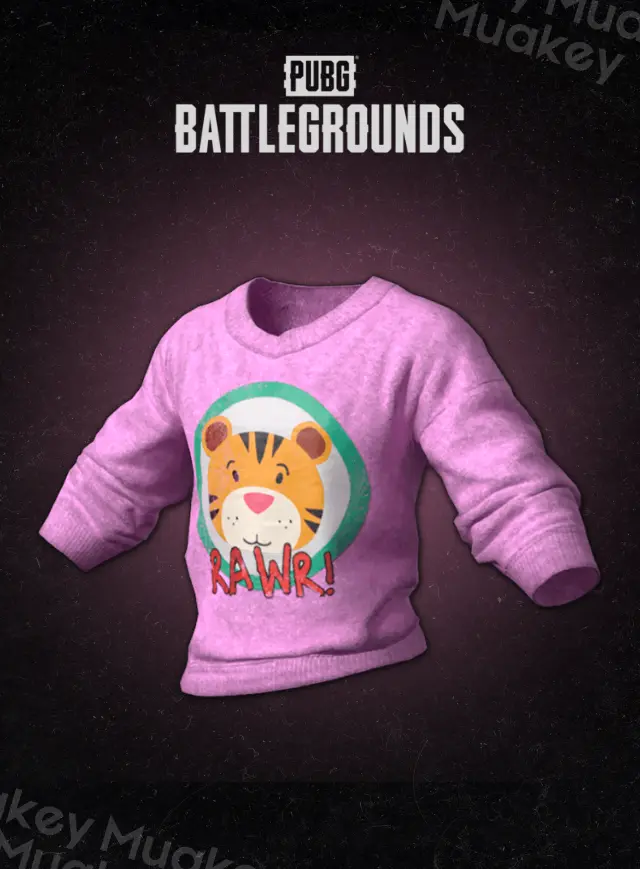 PUBG: SUPER SCARY TIGER SWEATSHIRT CDKEY