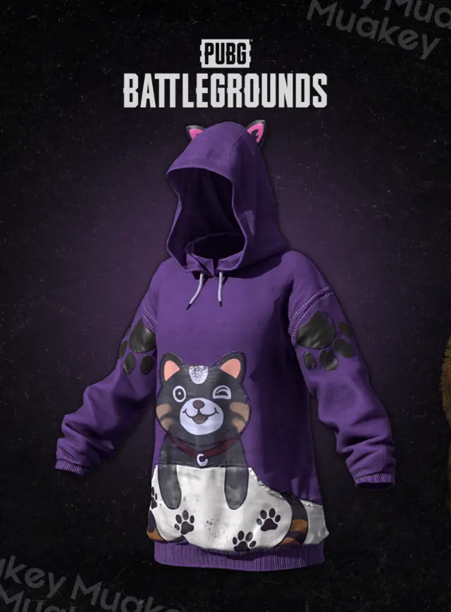 PUBG PC: Purrple Periwinkle Hoodie CDKey