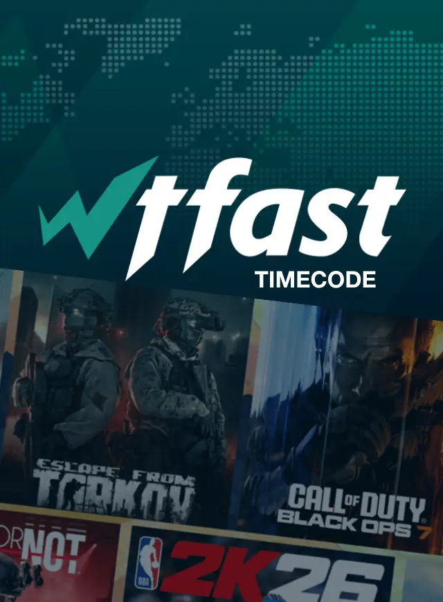 WTFAST TIME CODE - ADVANCE