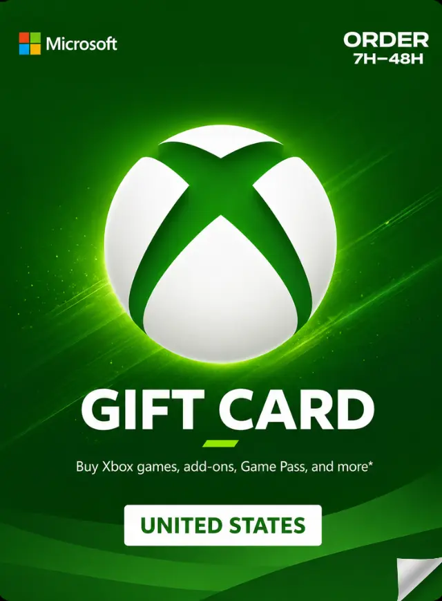 Xbox Gift Card 25 USD Key Order 7h đến 48h