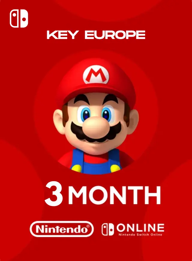 Nintendo Switch Online Membership - 3 Months eShop Key EUROPE