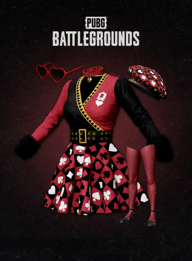 PUBG PC: QUEEN OF HEARTS SET CDKey
