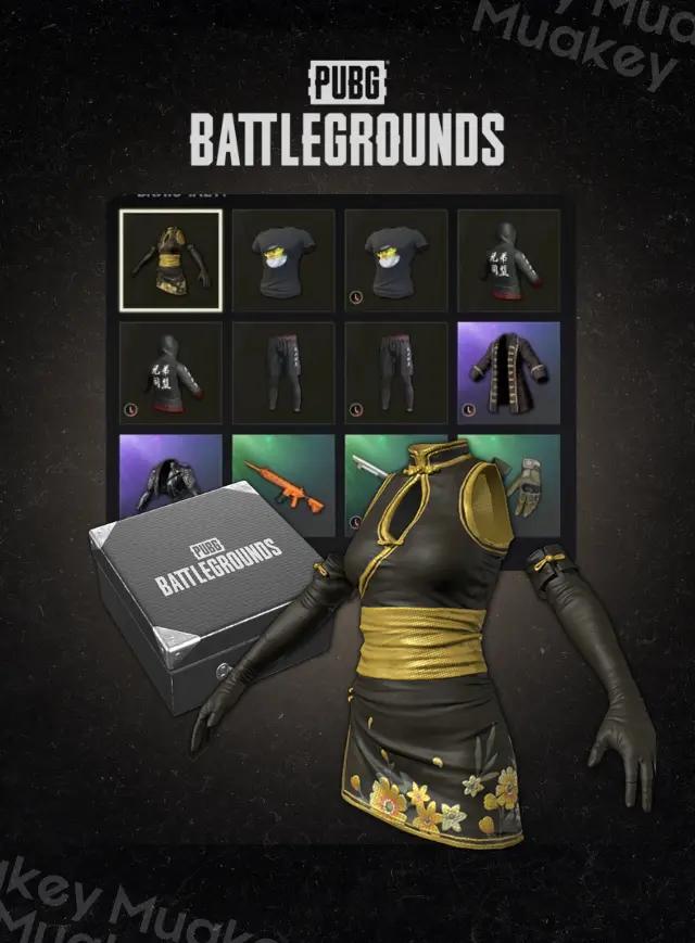 PUBG PC: Rương may mắn BLACK GOLD CRATE CDKEY