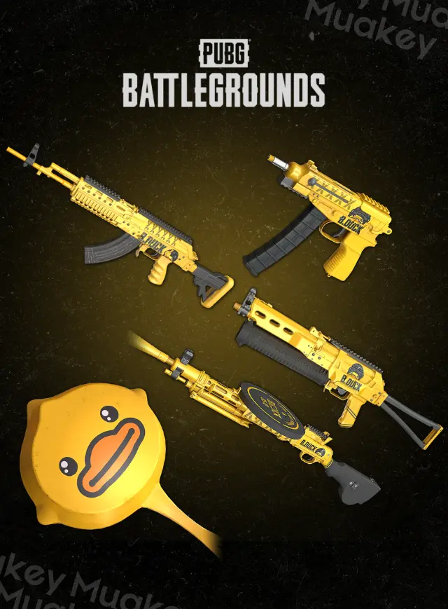 PUBG PC : B.DUCK WEAPON SET CDKey