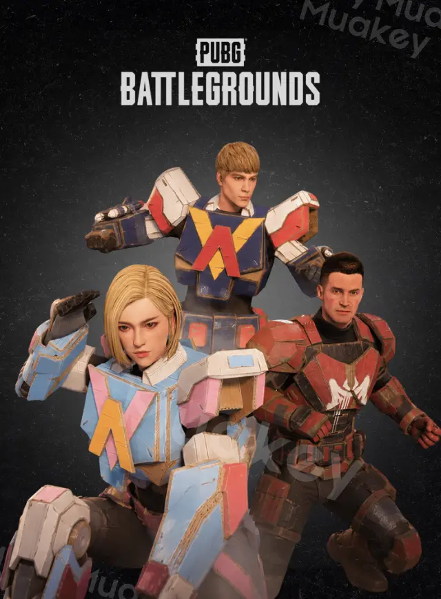 PUBG PC: MAKE-BELIEVE MECHANICS MEGA BUNDLE GCOIN INGAME