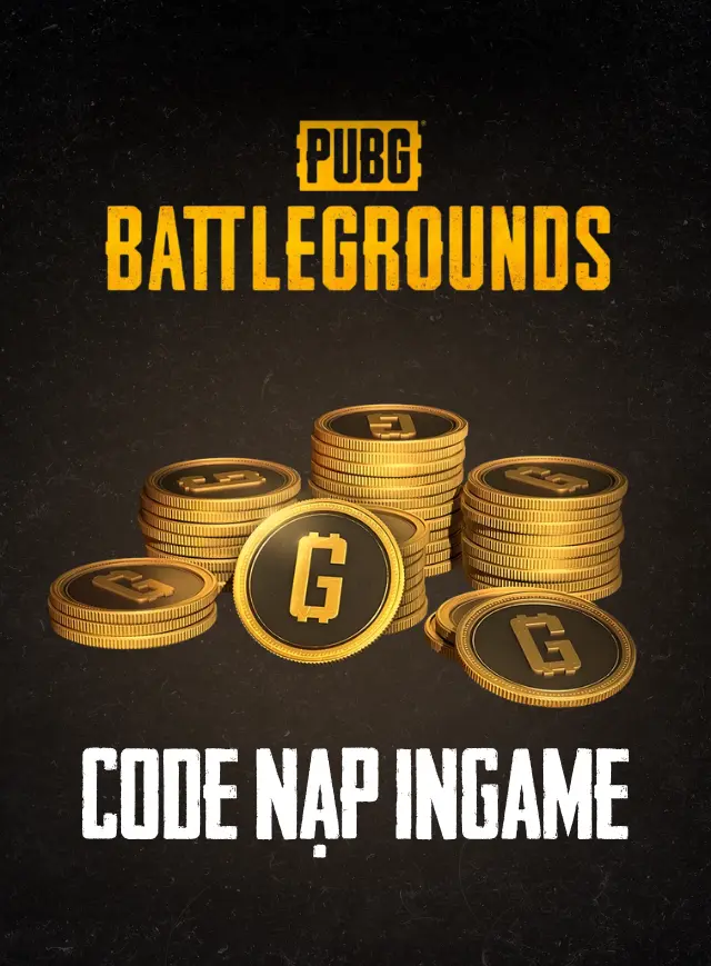 PUBG PC: GCoin Nạp Ingame