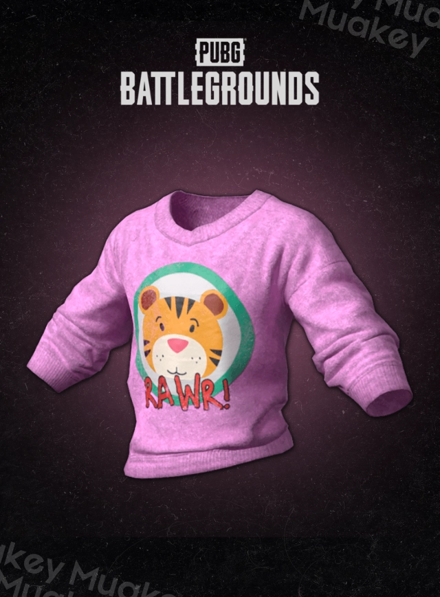 PUBG: SUPER SCARY TIGER SWEATSHIRT CDKEY