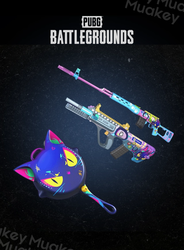 PUBG PC : AIXLEFT'S GAMING CAT WEAPON SET CDKey