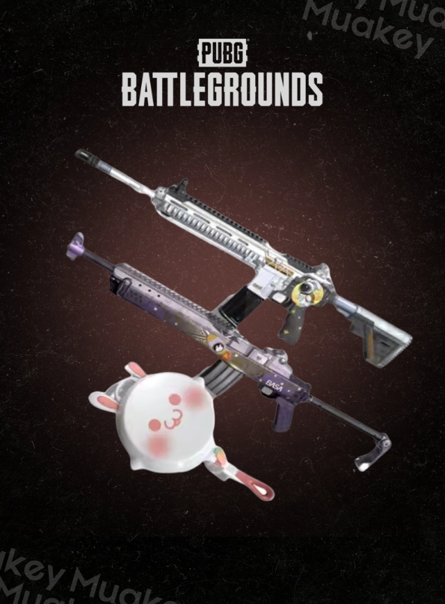 PUBG PC : BUNNY AERONAUTICS WEAPON SET CDKey