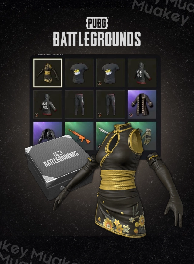 PUBG PC: Rương may mắn BLACK GOLD CRATE CDKEY
