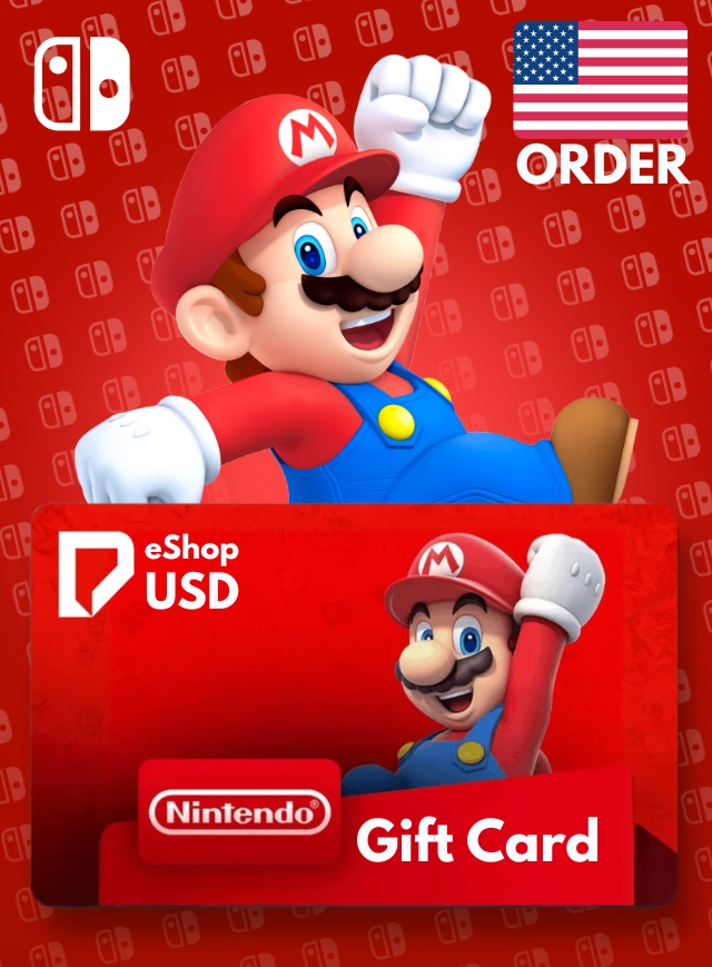 Nintendo eShop Gift Cards ( Order 7h- 48h)