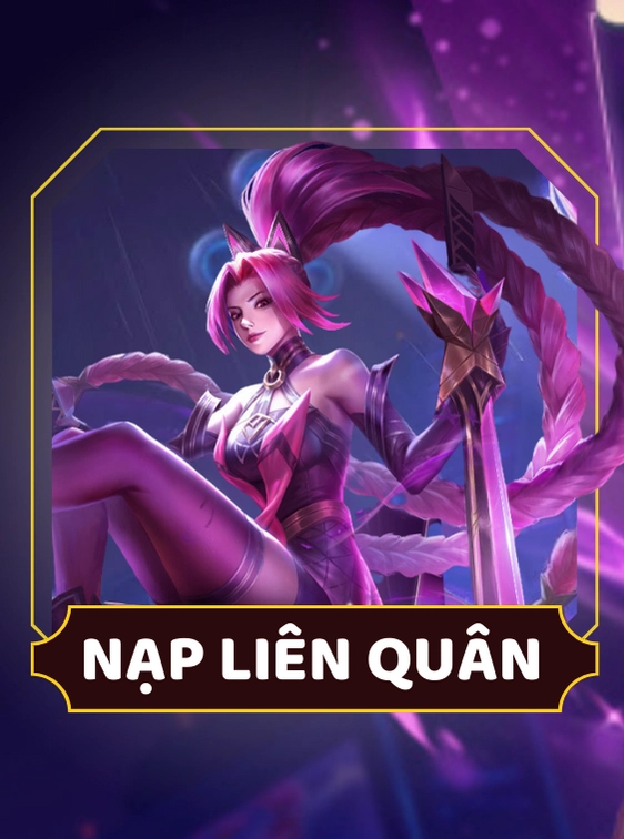 Garena Liên Quân: Nạp Quân Huy Bảo Hành