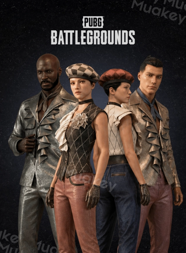 PUBG PC: TRUE ELEGANCE MEGA BUNDLE GCOIN IN GAME