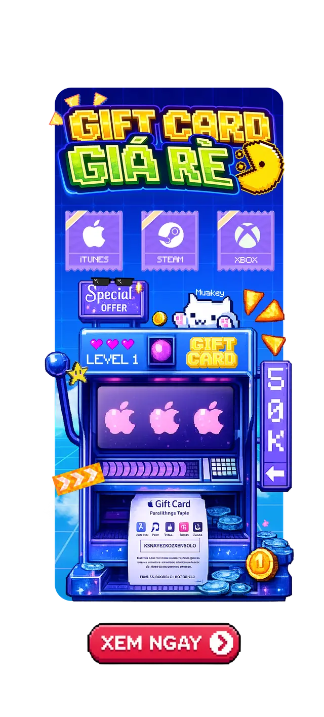 Gift card giá rẻ
