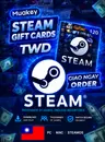 TWD Steam Wallet Gift Card - Cần mua gói chuyển vùng nếu sử dụng ở VN