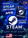 MYR Steam Wallet Card - Có thể sử dụng tài khoản Việt Nam