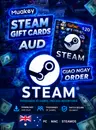 AUD Steam Wallet Gift Card - Cần mua gói chuyển vùng nếu sử dụng ở VN