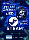 USD Steam Wallet Gift Card Argentina