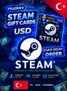 USD Steam Wallet Gift Card Turkey